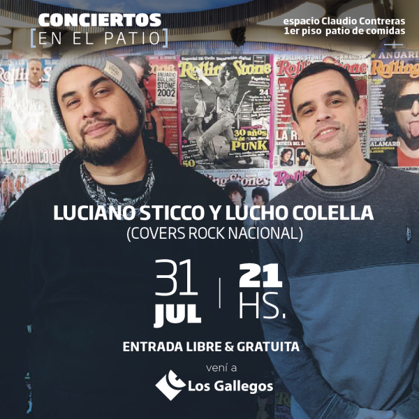 LUCIANO STICCO Y LUCHO COLELLIA 31-07-2024