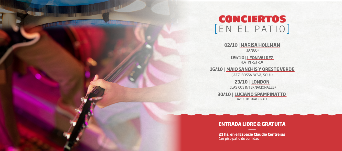 Conciertos en el Patio